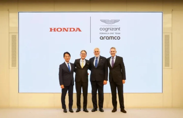 Honda sarà il fornitore dei motori del team Aston Martin di Formula 1