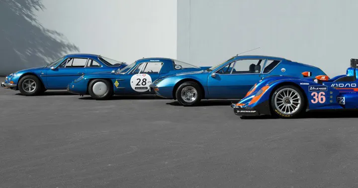 Alpine festeggia 60 anni a Rétromobile 2015