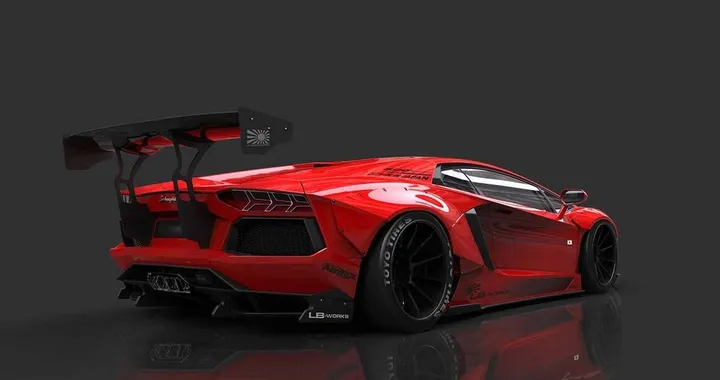 Lamborghini Aventador by Liberty Walk