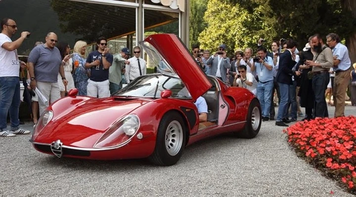 Villa d’Este: Coppa d’Oro alla Alfa Romeo 33 Stradale del 1968