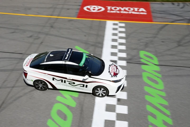Toyota Mirai pace car Nascar