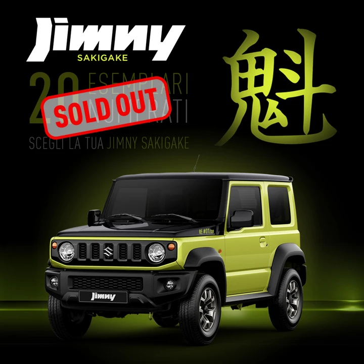 Suzuki Jimny Sakigake: già venduti i 20 esemplari numerati