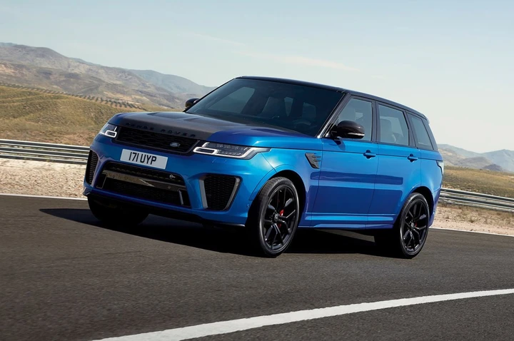 Range Rover Sport SVR MY 2018: immagini ufficiali