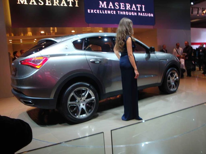 Maserati Kubang al Salone di Francoforte 2011