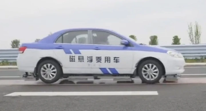 Levitazione magnetica: al via test sulle auto in Cina