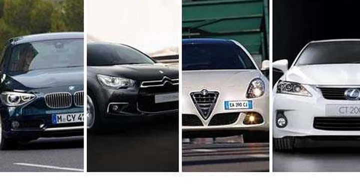 Bmw Serie 1 e Citroen DS4 sfidano Giulietta e Lexus CT