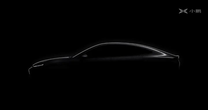Xpeng E28: il teaser della berlina elettrica