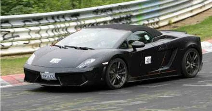 Una Lamborghini Gallardo Superleggera Spyder?