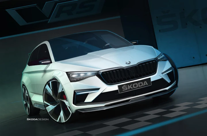 Skoda Vision RS Concept, ibrida sportiva da 245 CV