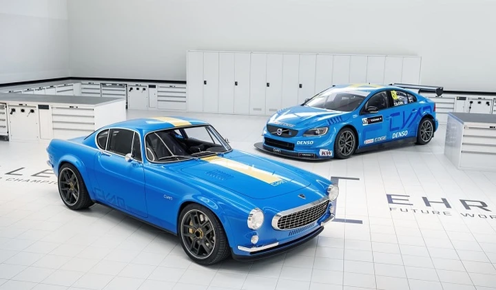 Volvo P1800 Cyan: restomod in chiave racing e serie limitata