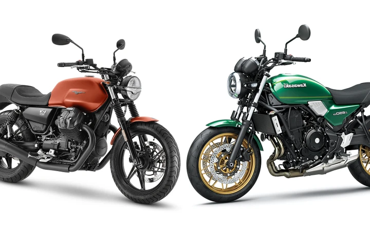 Moto Guzzi V7 VS Kawasaki Z650RS: il confronto