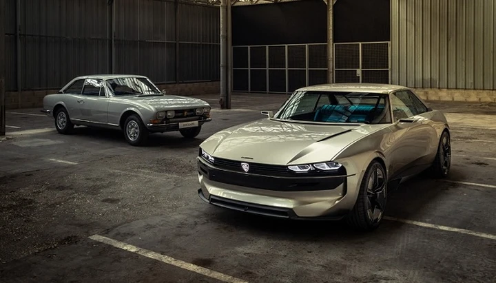 Peugeot e-Legend Concept: coupé elettrica e a guida autonoma