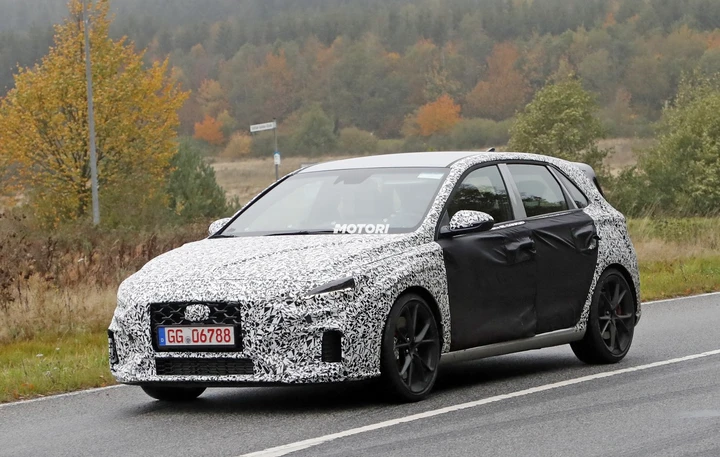 Hyundai i30N Fastback: il restyling è in fase di sviluppo