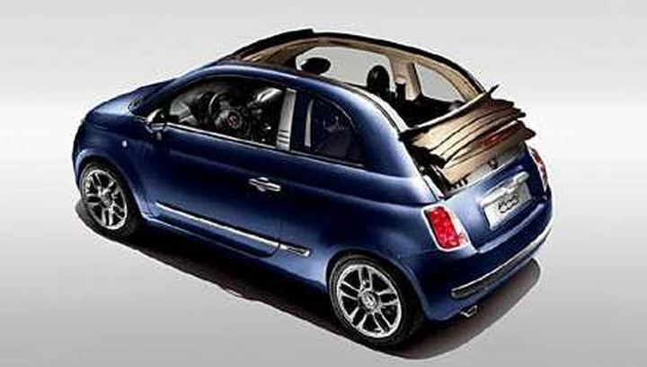 Fiat 500C al Diesel store di Milano