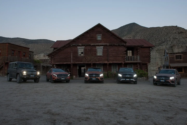 Mercedes SUV Attack: test drive nel deserto
