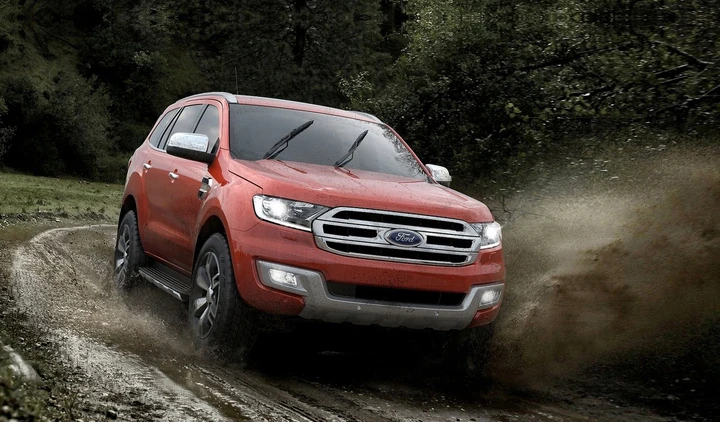 Ford Everest 2015: foto e dati tecnici ufficiali