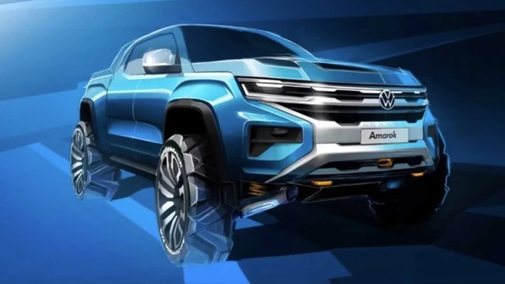 Volkswagen Amarok, il bozzetto della nuova generazione