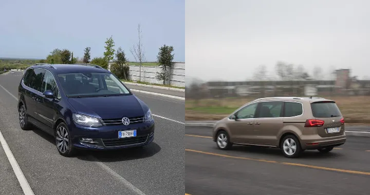 Seat Alhambra VS Volkswagen Sharan 2.0 TDI DSG: la prova su strada