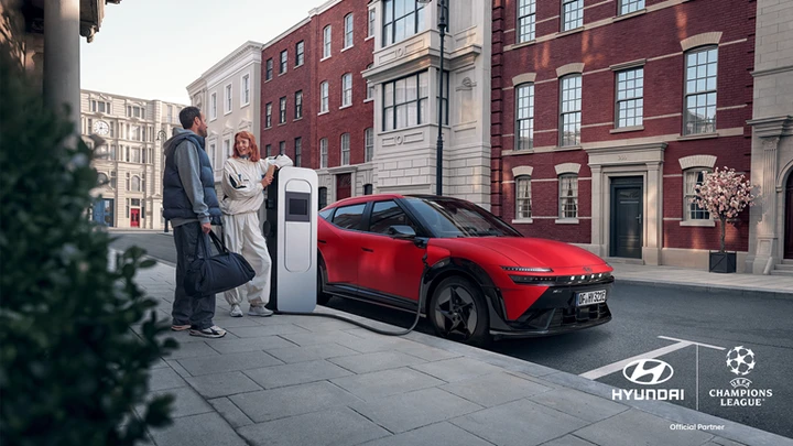 Hyundai entra in Champions League: IONIQ 3 sarà protagonista