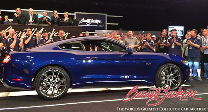 Nuova Ford Mustang: all'asta il primo esemplare