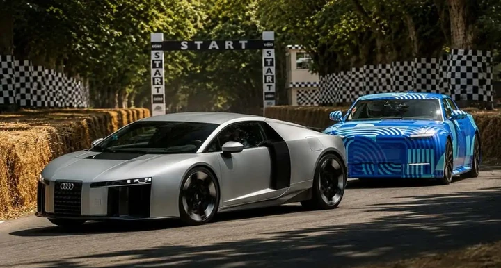 Goodwood 2026, Audi Nuvolari e Jaguar Type 01 nel mirino dei social