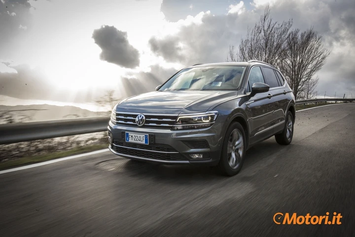 Volkswagen Tiguan Allspace: road to Ginevra