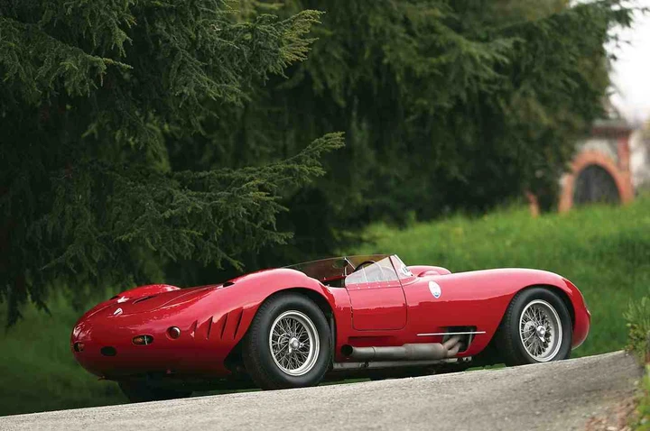 Maserati 450S pilotata da Stirling Moss