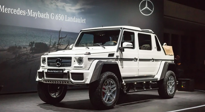 Mercedes-Maybach G 650 Landaulet: all’asta l’ultimo esemplare