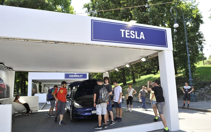 Tesla al Parco Valentino 2019