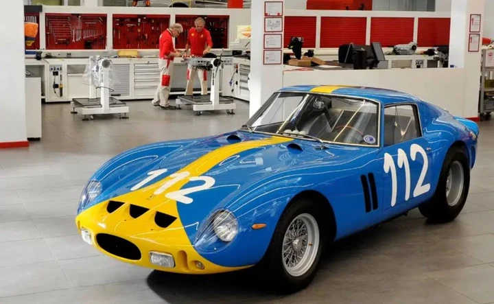 La collezione Ferrari del batterista dei Pink Floyd: anche una 250 GTO da 50 milioni