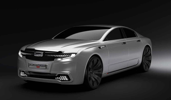 Qoros 9 Sedan Concept: le immagini ufficiali