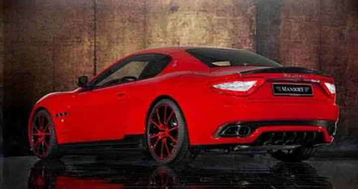 Maserati GranTurismo Mansory: carbon look