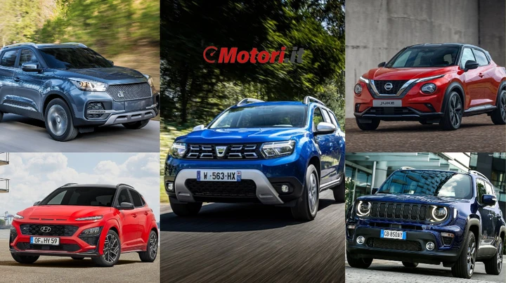 I migliori 5 SUV economici a confronto