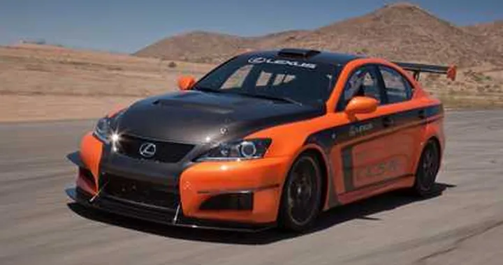 La Lexus IS F CCS-R  alla Pikes Peak 2012