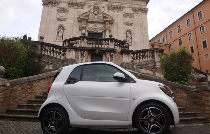 Smart fortwo e forfour a Roma
