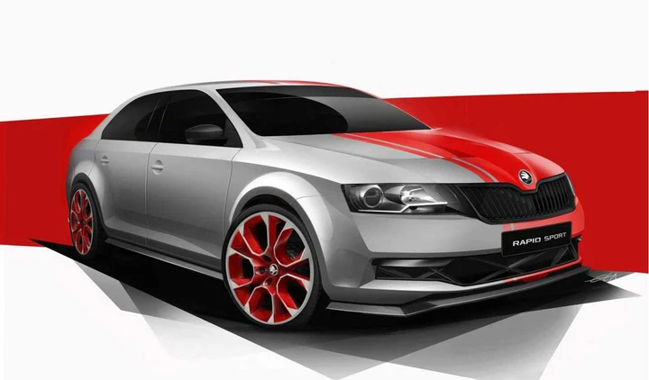 Skoda Rapid Sport, il teaser ufficiale