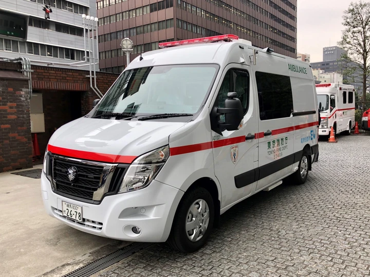 Nissan: a Tokyo arriva la prima ambulanza elettrica