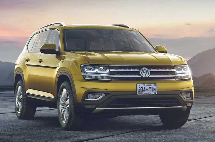 Volkswagen Atlas: immagini ufficiali
