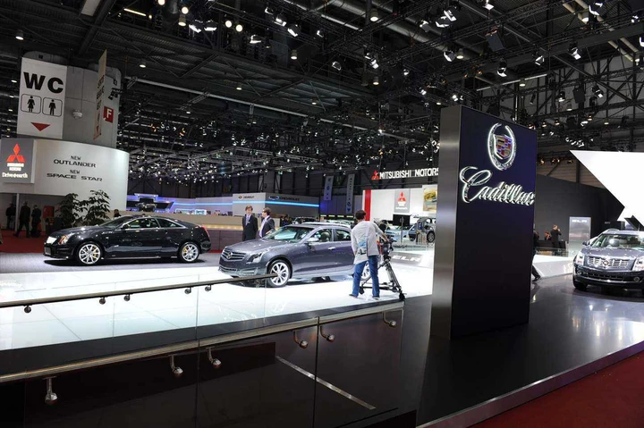 Stand Cadillac al Salone di Ginevra 2013