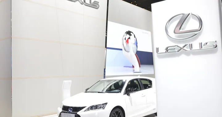 Stand Lexus al Salone di Francoforte 2015