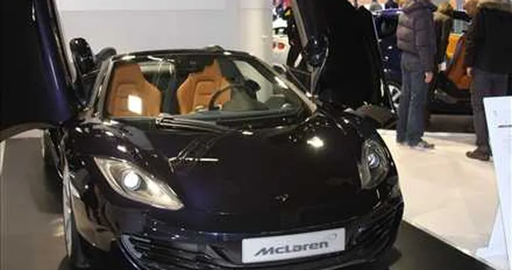McLaren MP4-12C Spider in anteprima al Motor Show