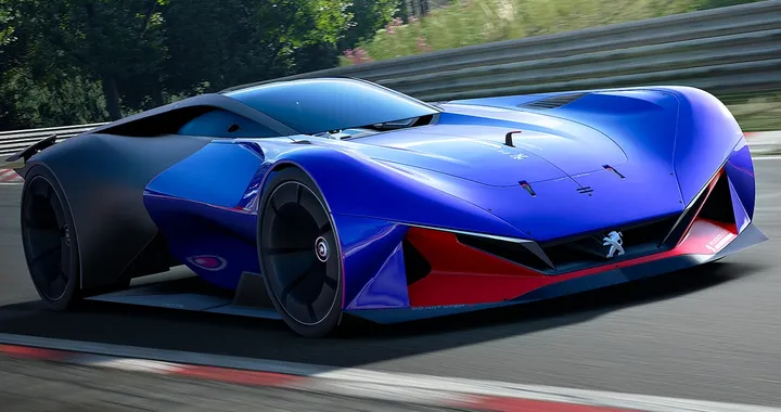 Peugeot L750 R Hybrid Vision Gran Turismo: estrema e virtuale