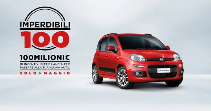Imperdibili100: Fiat e Lancia offrono 100 milioni di euro in incentivi