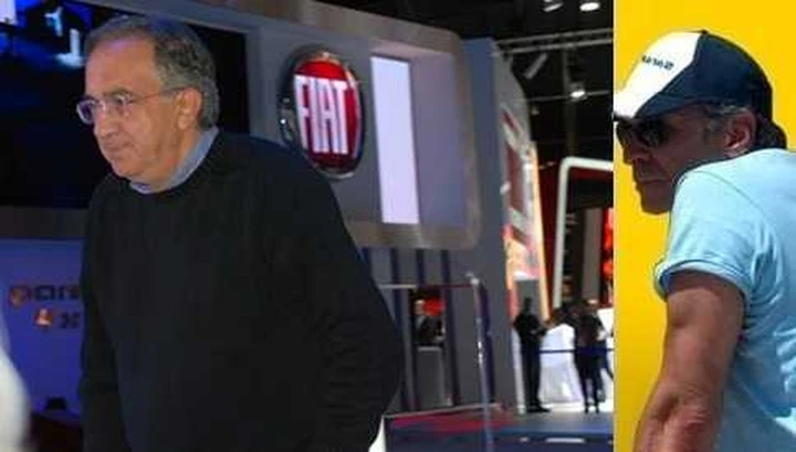 Marchionne e Montezemolo... l'aria tesa di Parigi