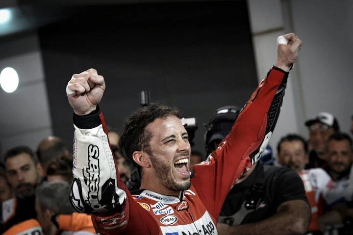 MotoGP: Dovizioso centra la vittoria in Qatar