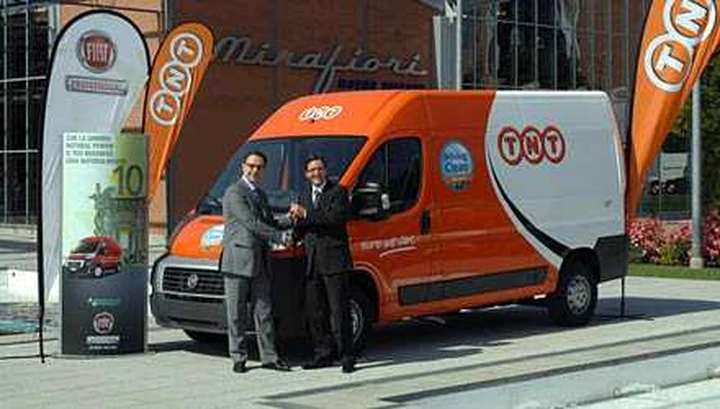TNT: con il Ducato Natural Power viaggia a metano