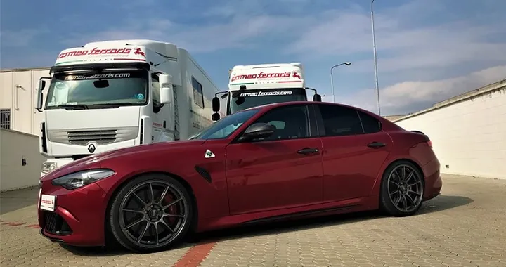 Alfa Romeo Giulia Quadrifoglio by Romeo Ferraris: quasi 600 CV