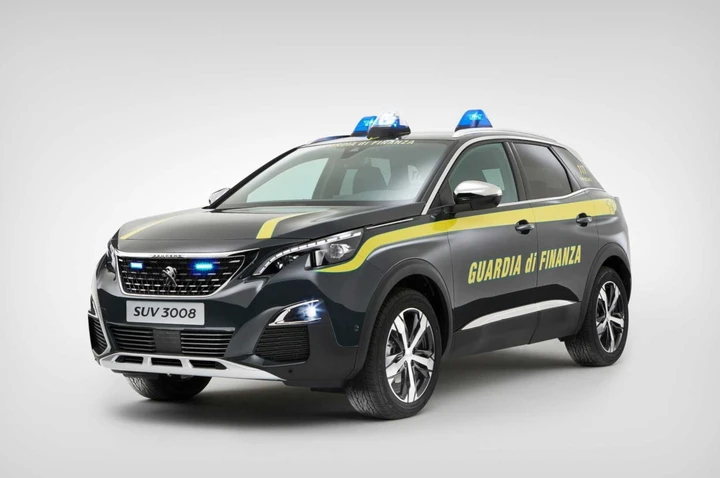 Peugeot 3008 Guardia di Finanza 2019: immagini ufficiali