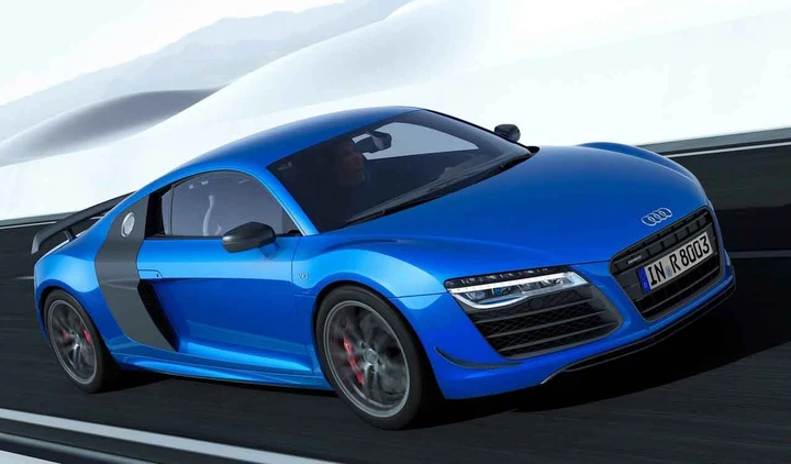 Audi R8 LMX: debuttano i fari laser