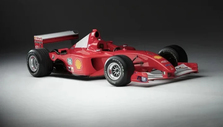 La Ferrari F2001 di Schumacher va all’asta: un pezzo di storia in vendita